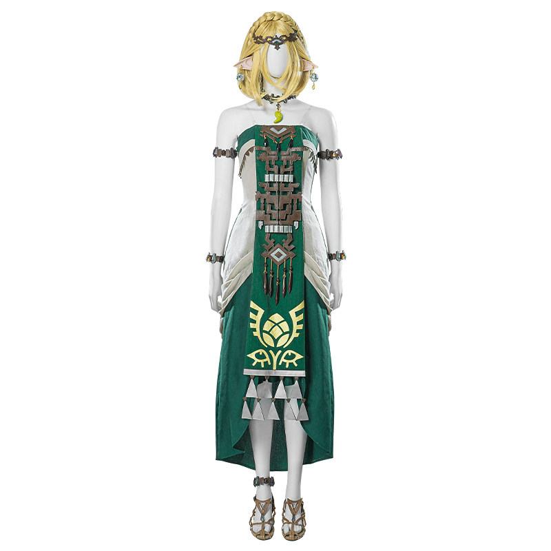 Anime Cosplay Dress For Women - زي تنكري كامل لشخصية الأميرة الزرقاء