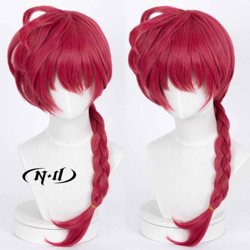 Anime Cosplay With Red Hair - ND Ranma Saotome شعر مستعار تأثيري