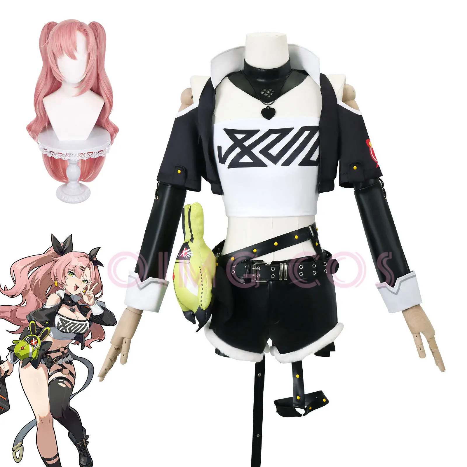 Anime Cosplay Party - زي تنكري نيكول ديمارا زينلس زون