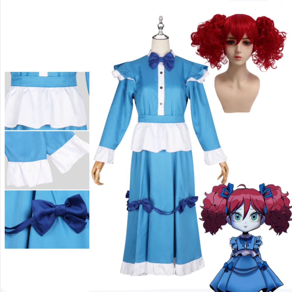 زي تنكري كامل للنساء البالغات  - مراجعة Anime Cosplay With Red Hair وسعره