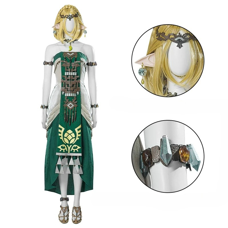 زي تنكري كامل لشخصية الأميرة ا - مراجعة Anime Cosplay Dress For Women وسعره
