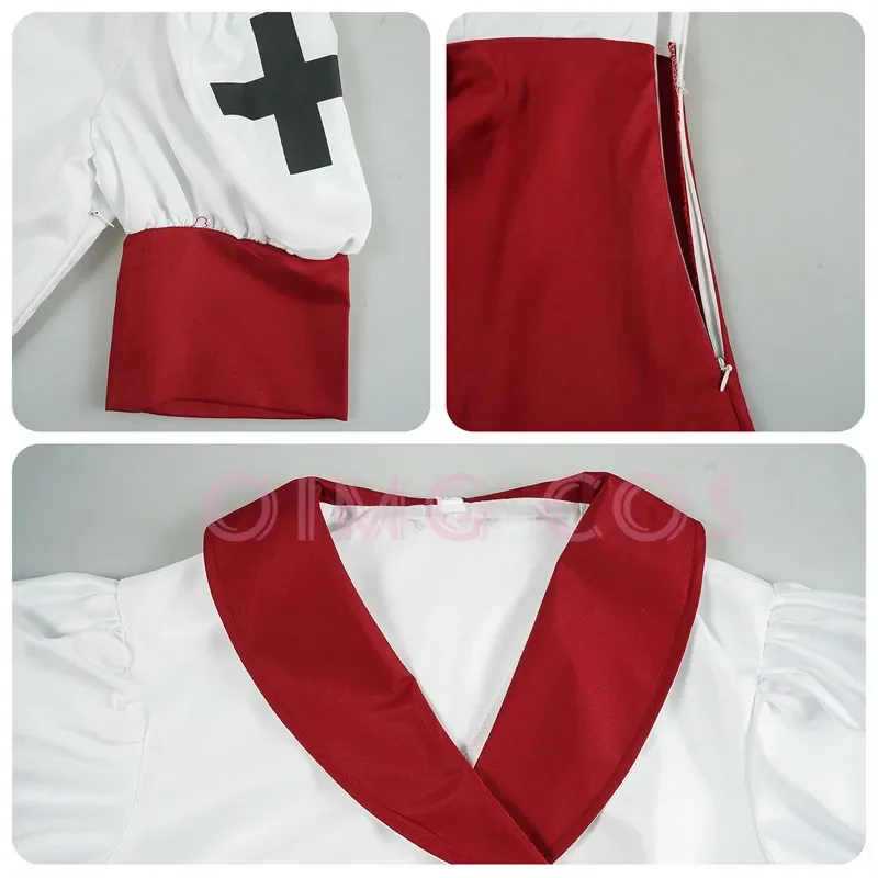 الظلام الخداع حصادة ممرضة تأثي - مراجعة Anime Cosplay Dress For Women وسعره