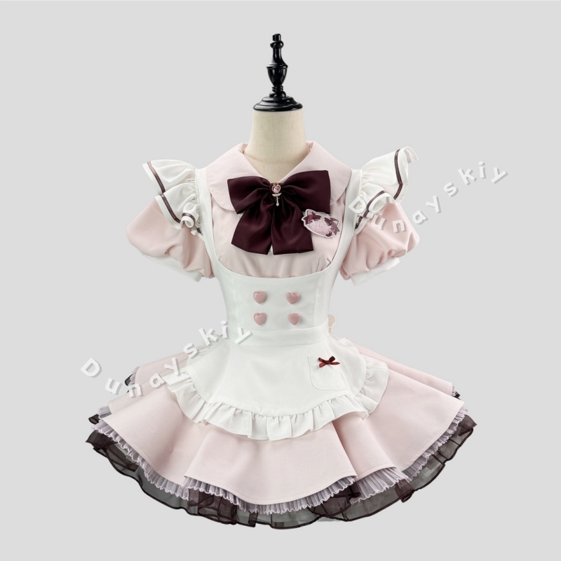 فستان تنكري على طراز الخادمة س - مراجعة Anime Cosplay Plus Size وسعره