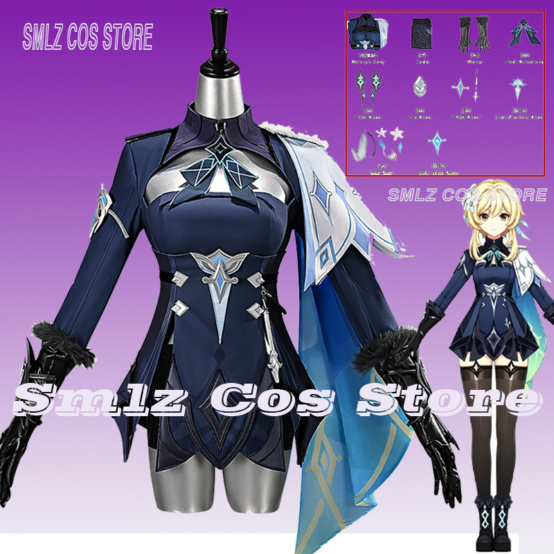زي تنكري لشخصية لومين من لعبة  - مراجعة Anime Cosplay Dress For Women وسعره