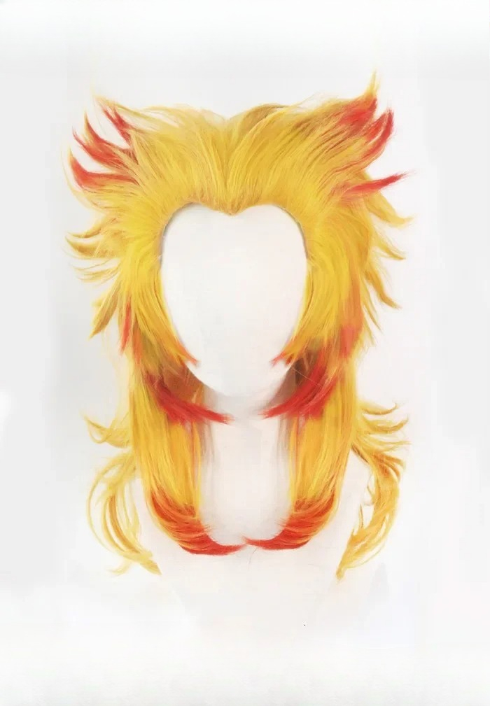 رينجوكو كيوجورو شعر مستعار كيم - مراجعة Anime Cosplay With Red Hair وسعره