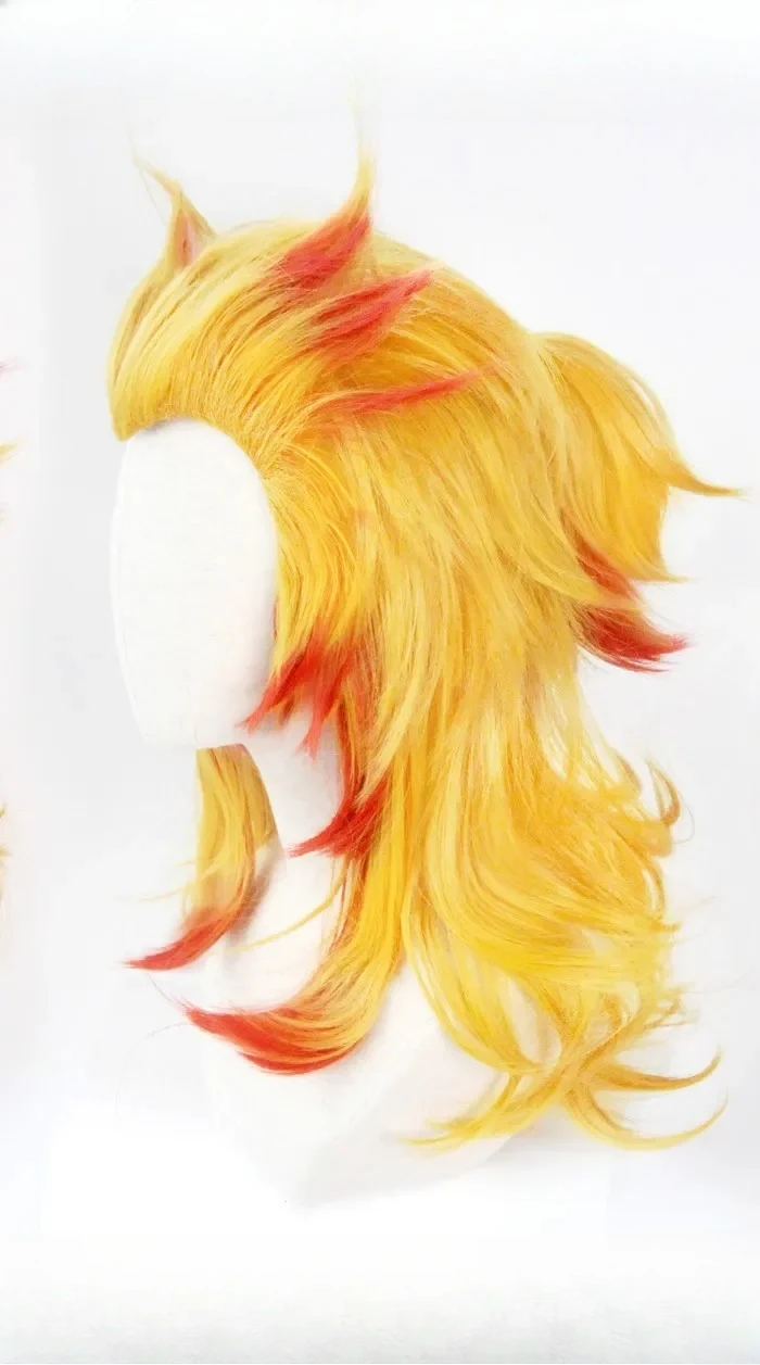 رينجوكو كيوجورو شعر مستعار كيم - مراجعة Anime Cosplay With Red Hair وسعره