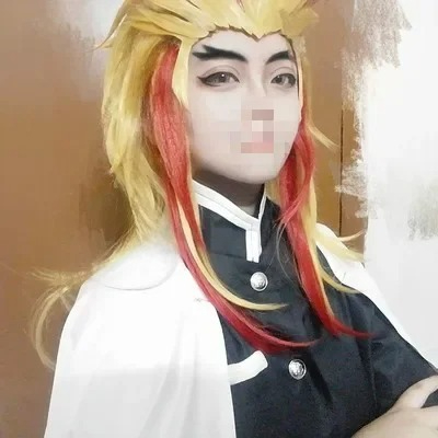 رينجوكو كيوجورو شعر مستعار كيم - مراجعة Anime Cosplay With Red Hair وسعره