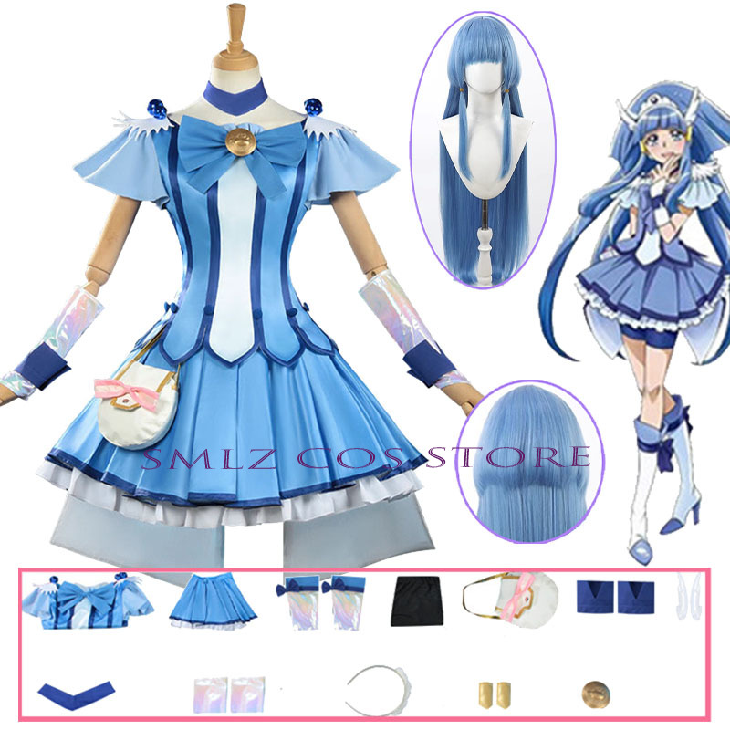 زي تنكري أنمي سمايل جليتر بريز - مراجعة Anime Cosplay Dress For Women وسعره