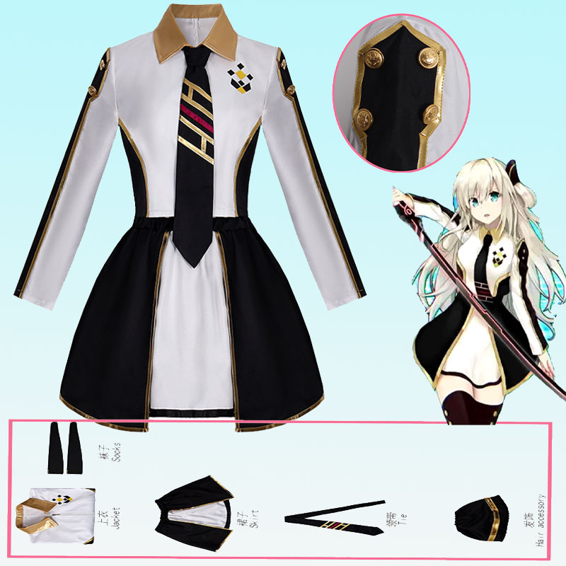 بدلة تنكري للسيدات من الرسوم ا - مراجعة Anime Cosplay Dress For Women وسعره