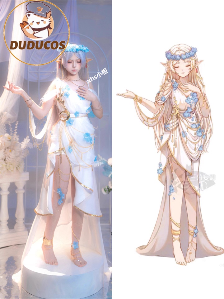 متوفر في المخزون فريرين كوسبلا - مراجعة Anime Cosplay Dress For Women وسعره