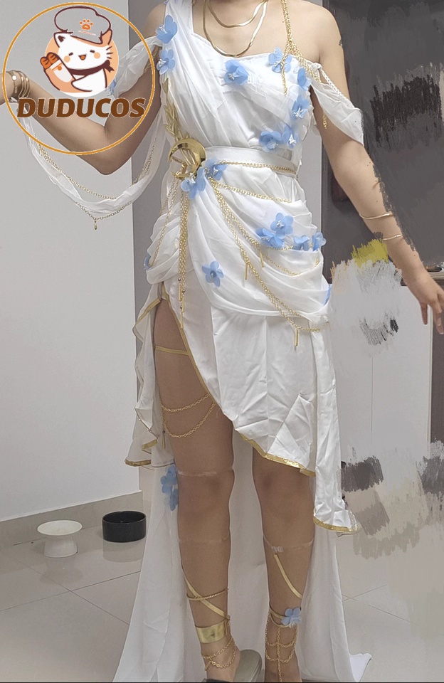متوفر في المخزون فريرين كوسبلا - مراجعة Anime Cosplay Dress For Women وسعره