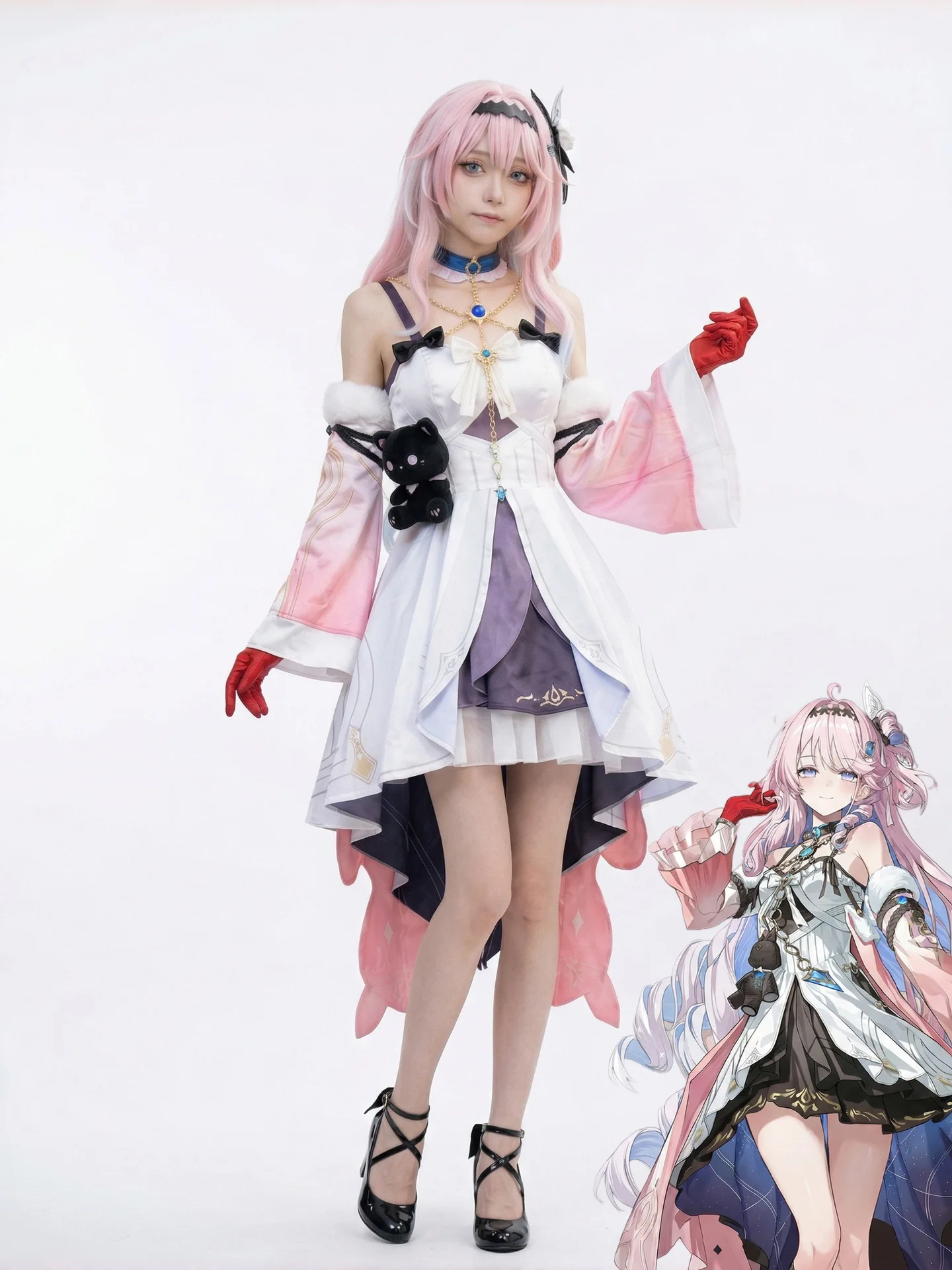 زي تنكري لشخصية دينيا من أنمي  - مراجعة Convention Cosplay Anime وسعره