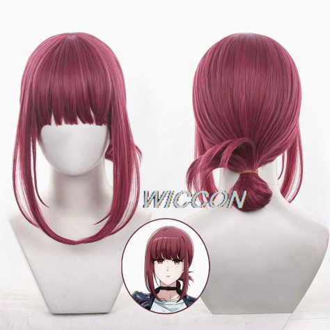 باروكة تنكرية لشخصية يامادا من - مراجعة Anime Cosplay With Red Hair وسعره