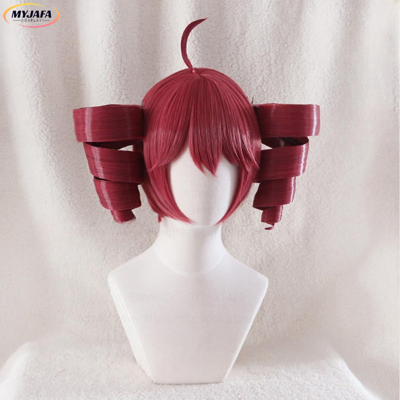 باروكة كوسبلاي أنمي كاساني تيت - مراجعة Anime Cosplay With Red Hair وسعره